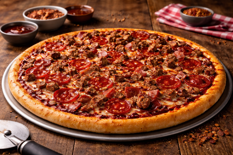 BBQ Meat Lovers Large Pizza