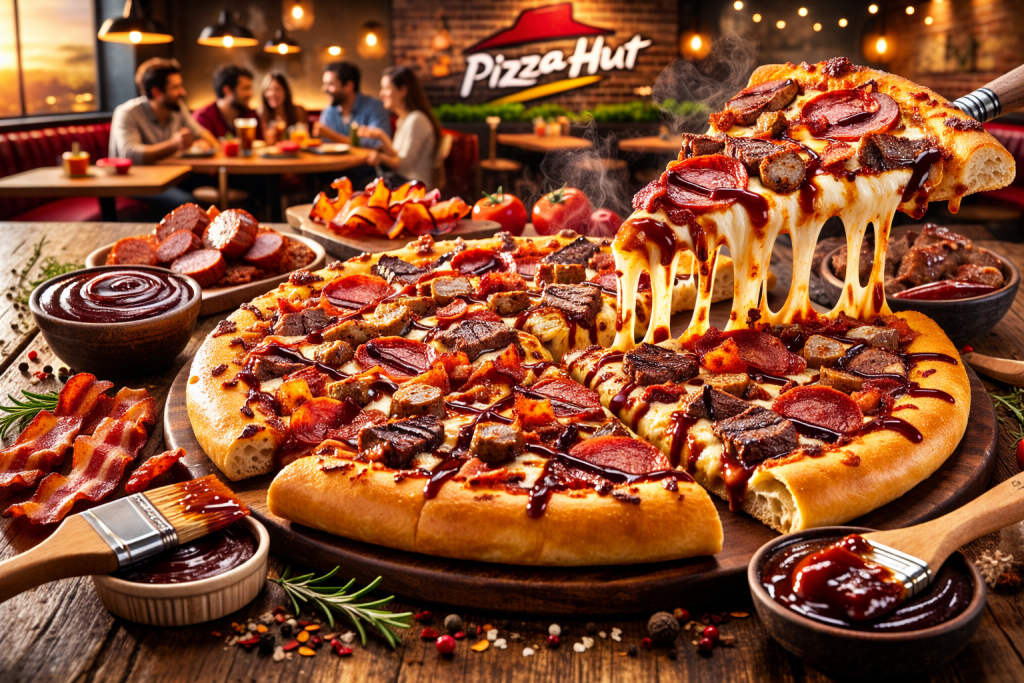 BBQ Meat Lovers Large Pizza 