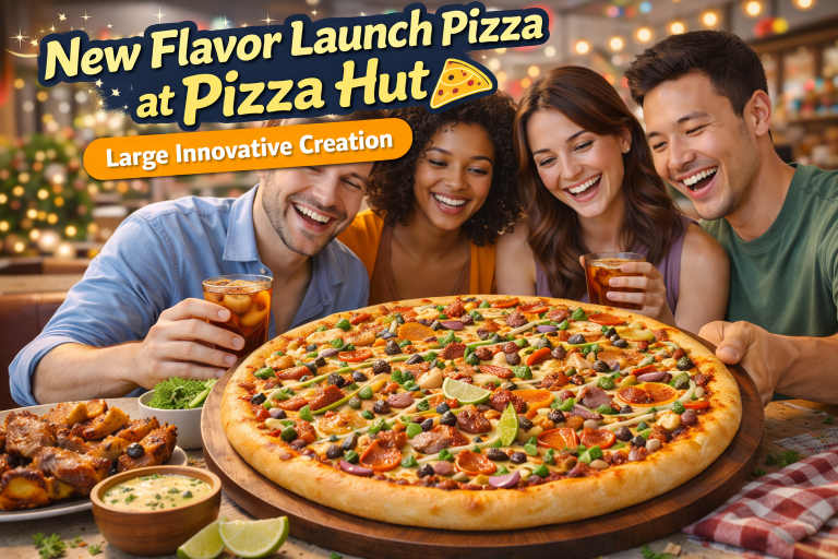 New Flavor Launch Pizza at Pizza Hut