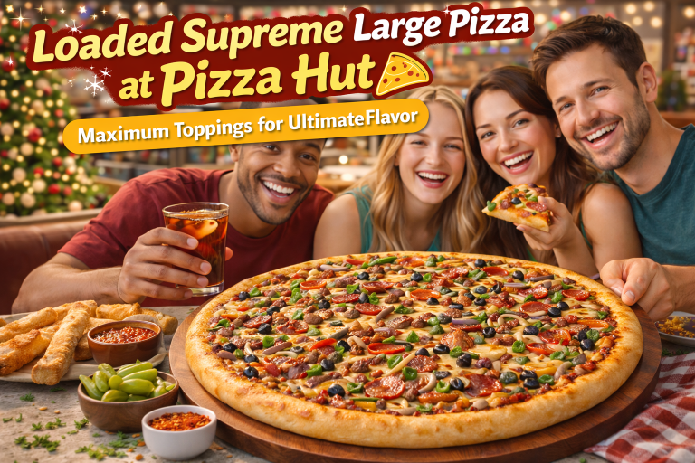 Loaded Supreme Large Pizza at Pizza Hut