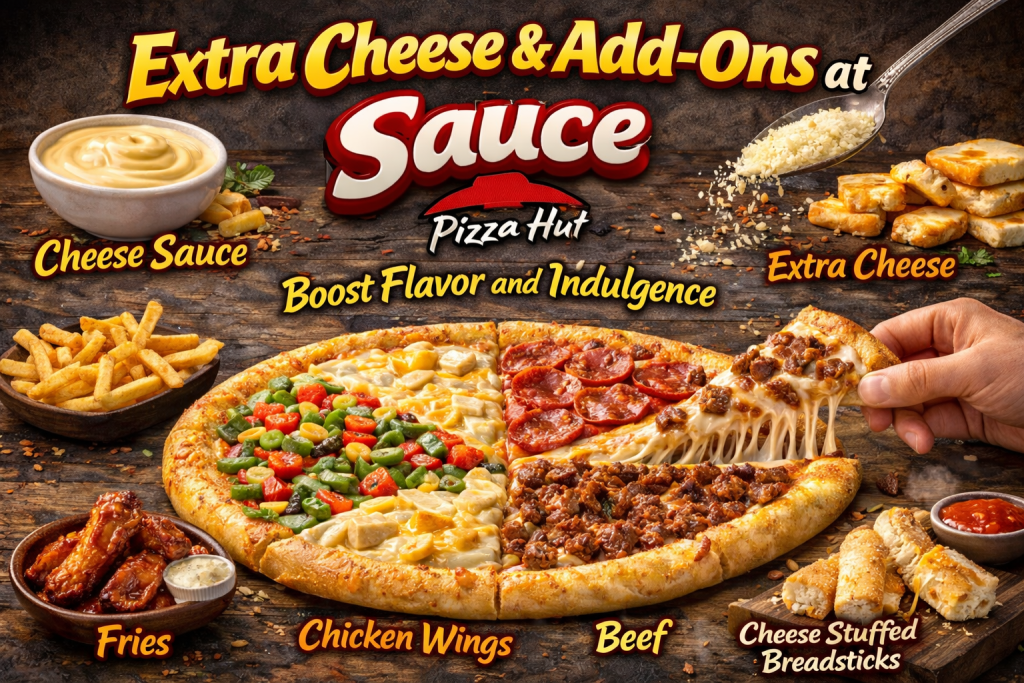 Extra Cheese & Add-Ons at Pizza Hut