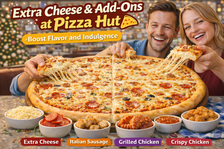 Extra Cheese & Add-Ons at Pizza Hut
