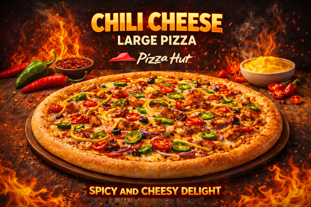 Chili Cheese Large Pizza at Pizza Hut