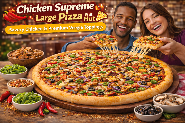 Chicken Supreme Large Pizza at Pizza Hut
