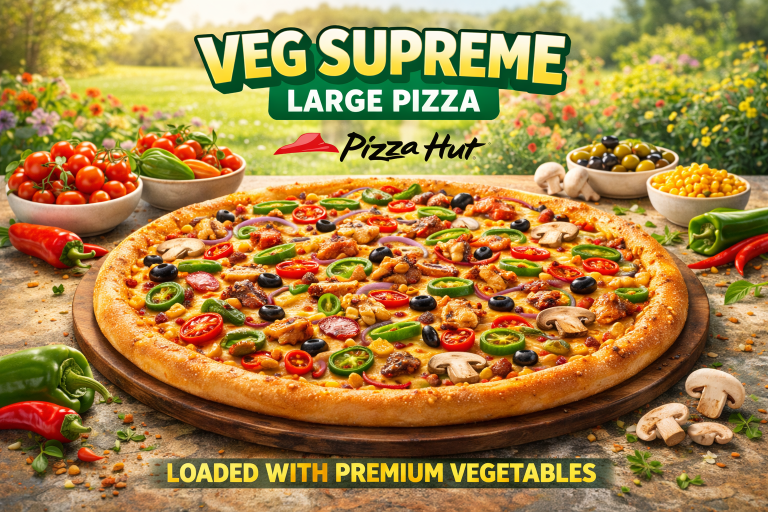 Veg Supreme Large Pizza at Pizza Hut