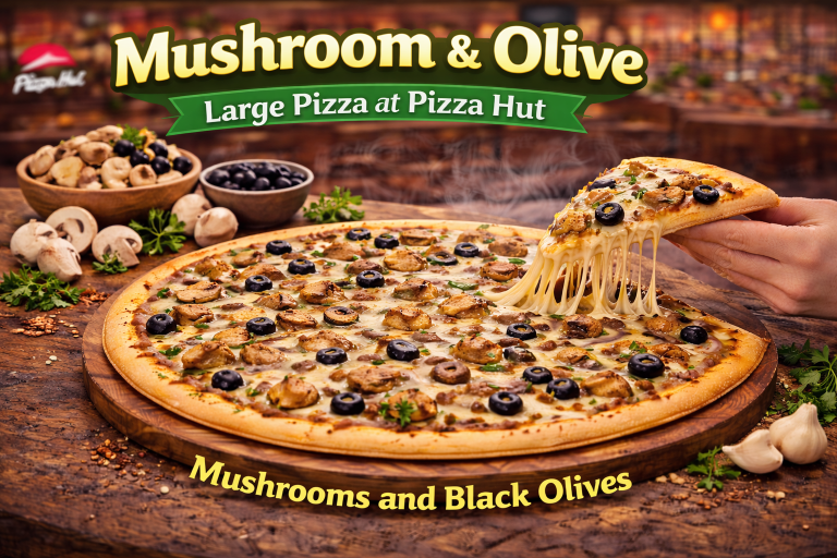 Mushroom & Olive Large