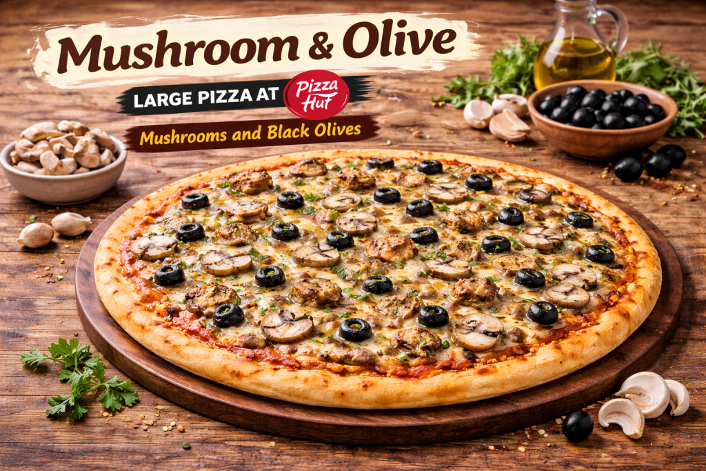 Mushroom & Olive Large