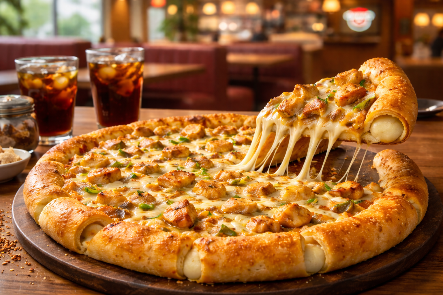 Chicken Stuffed Crust Large Pizza