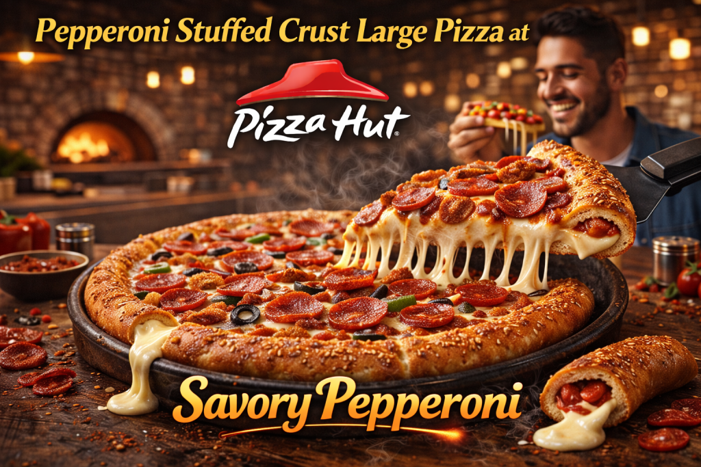 Pepperoni Stuffed Crust Large