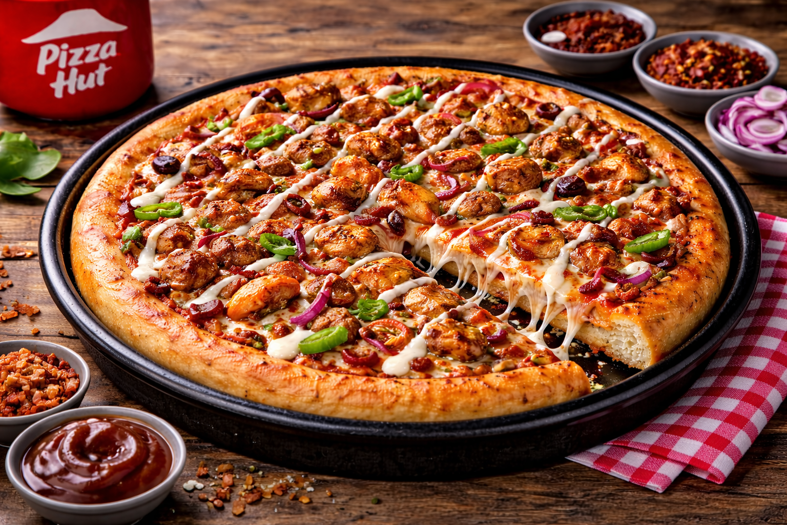 BBQ Fusion Special Large Pizza