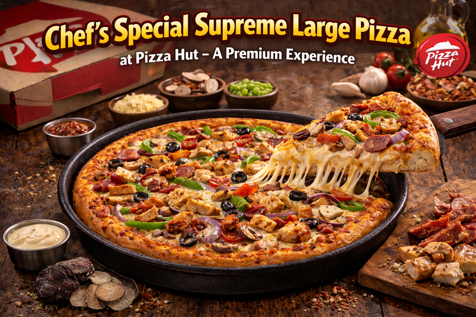 Chef’s Special Supreme Large Pizz