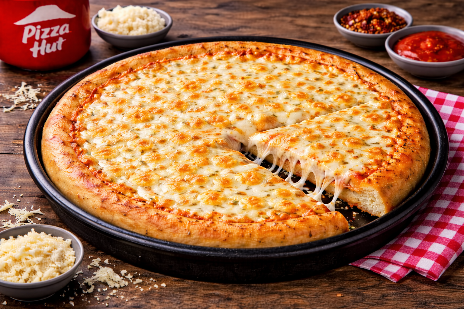 Plain Mozzarella Large Pizza