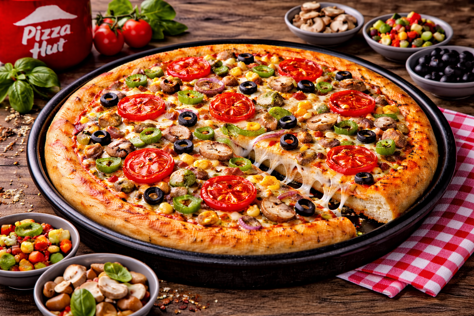 Classic Veg Delight Large Pizza