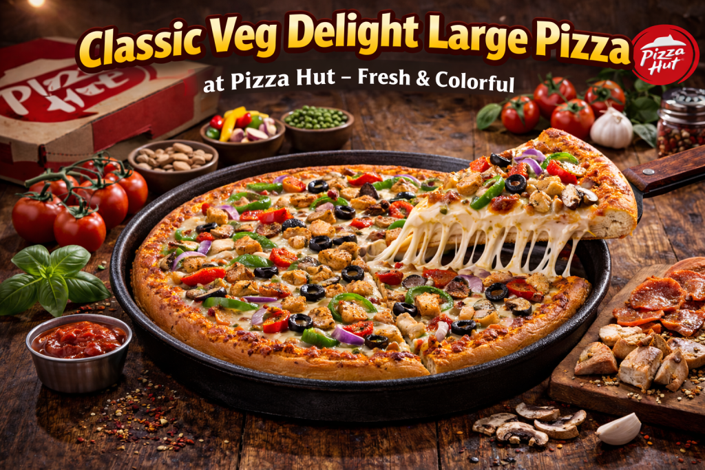 Classic Veg Delight Large Pizza