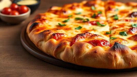 Cheese Stuffed Crust Pizza