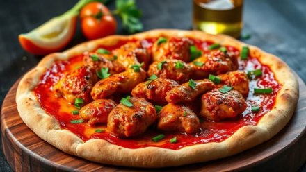 Peri-Peri Chicken Pizza