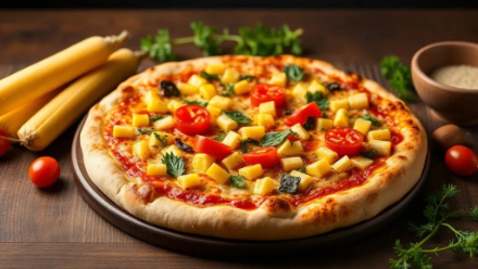 Sweet Corn Veg Pizza