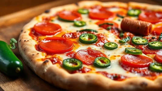 Thin Crust Spicy Italian