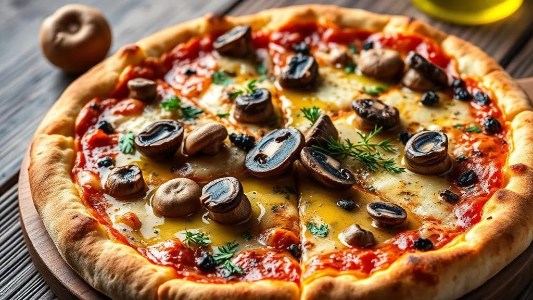 Truffle Mushroom Pizza