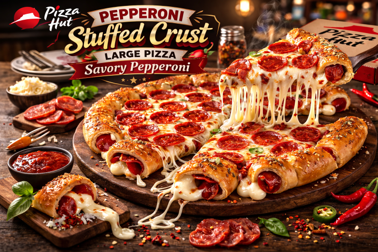 Pepperoni Stuffed Crust Large